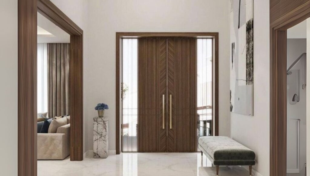 موديلات ابواب الخشب الداخلية